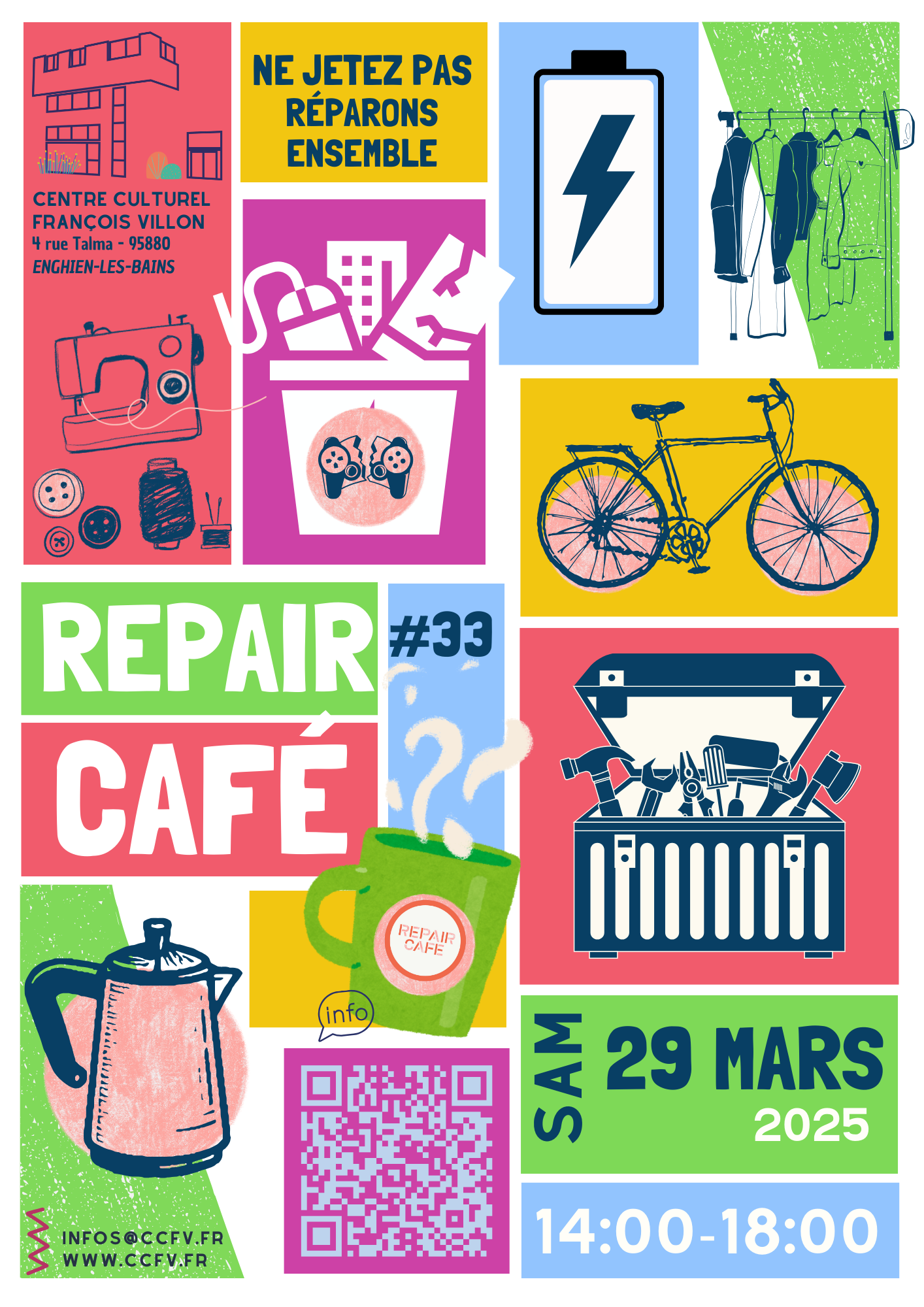 REPAIR CAFÉ #33 CCFV