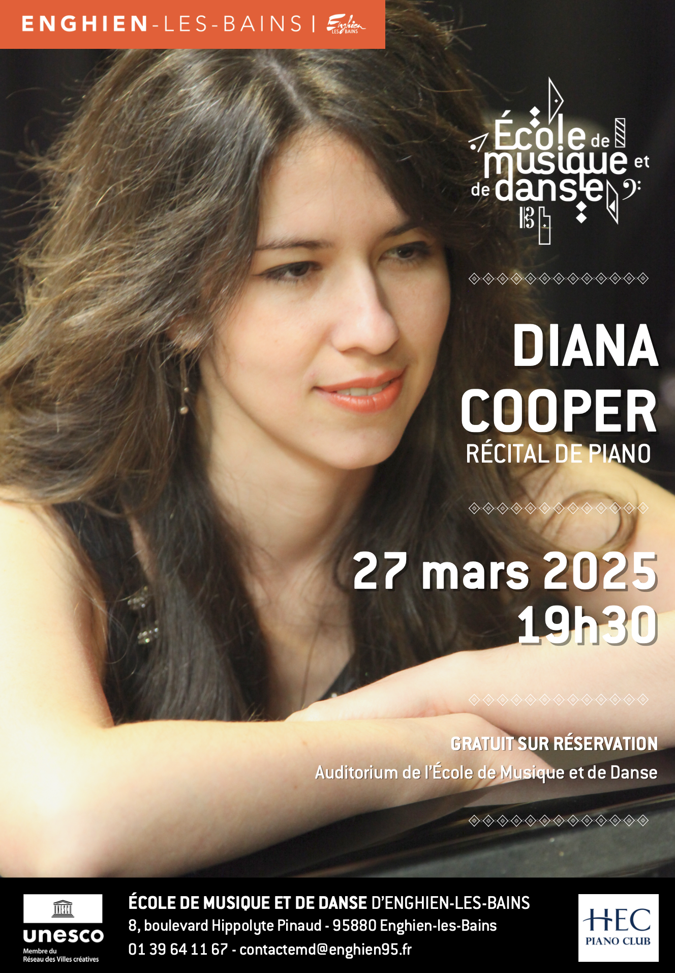 Récital de piano Diane Cooper 