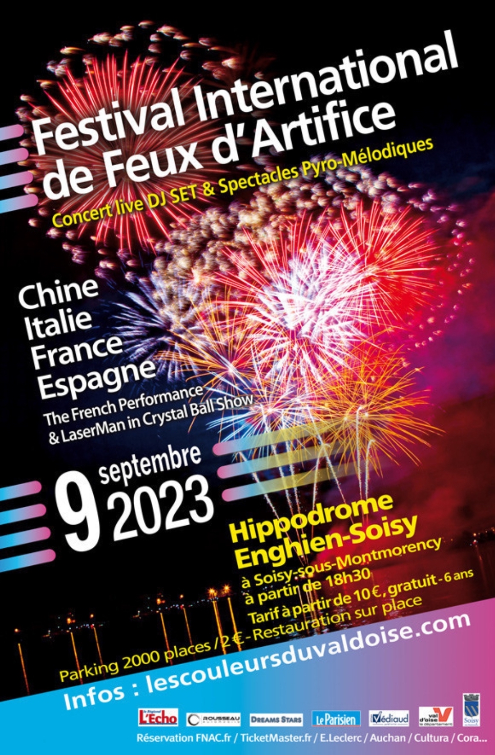 Festival International de Feux dartifice | Enghien-les-Bains