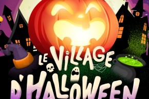 Le Village d'halloween - visuel affiche de l'évent 